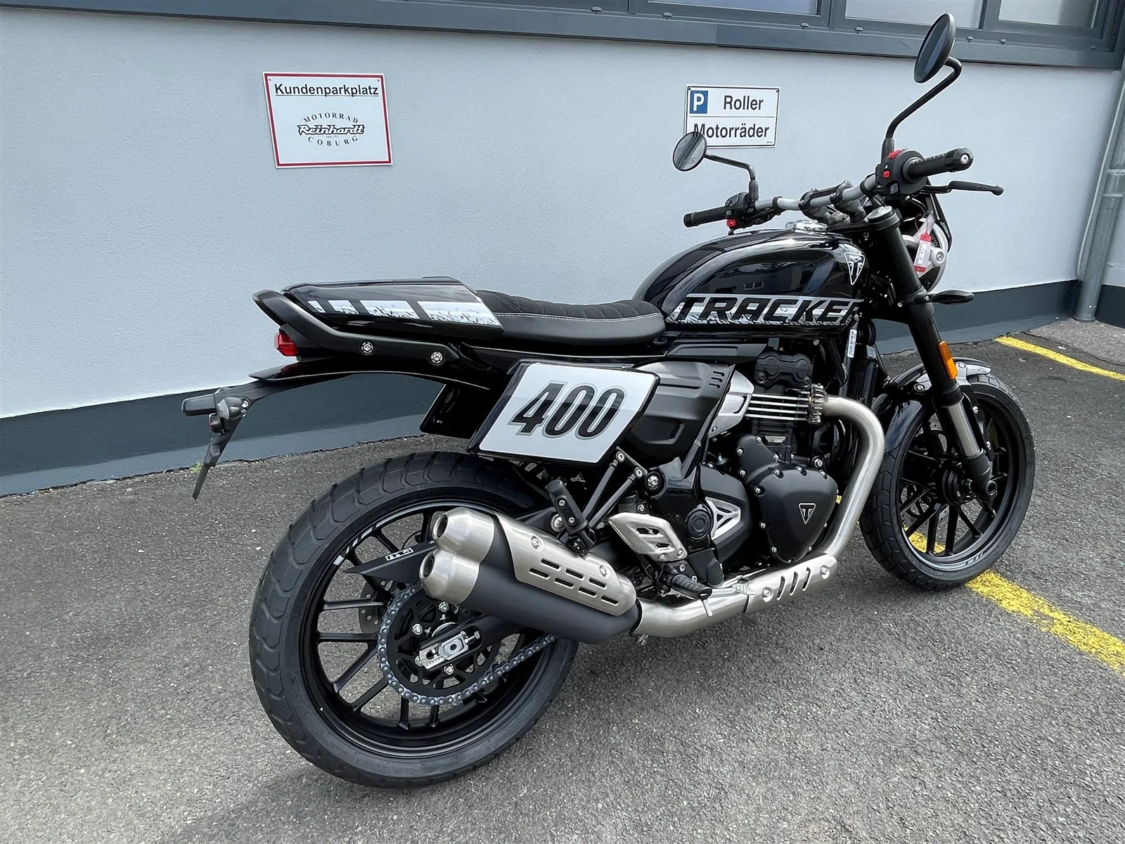 Triumph Tracker 400 1,99% Finanzierungsaktion \* - Sofort verfügbar