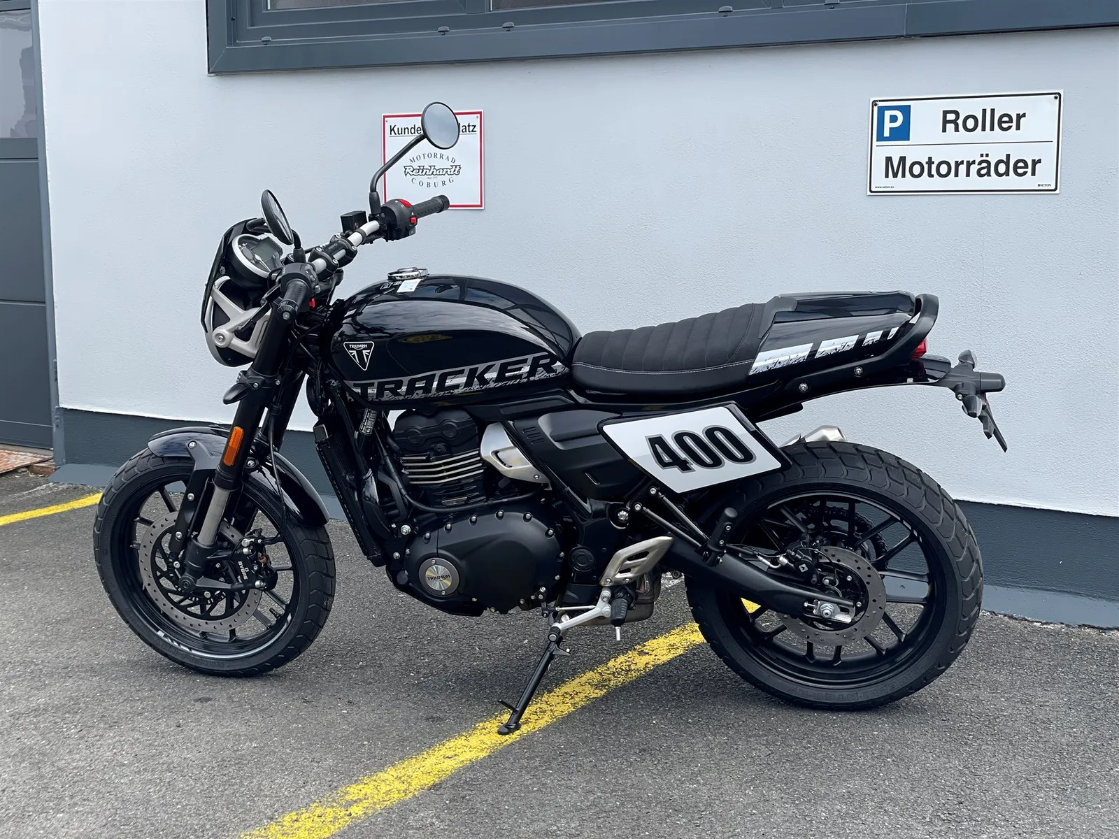 Triumph Tracker 400 1,99% Finanzierungsaktion \* - Sofort verfügbar