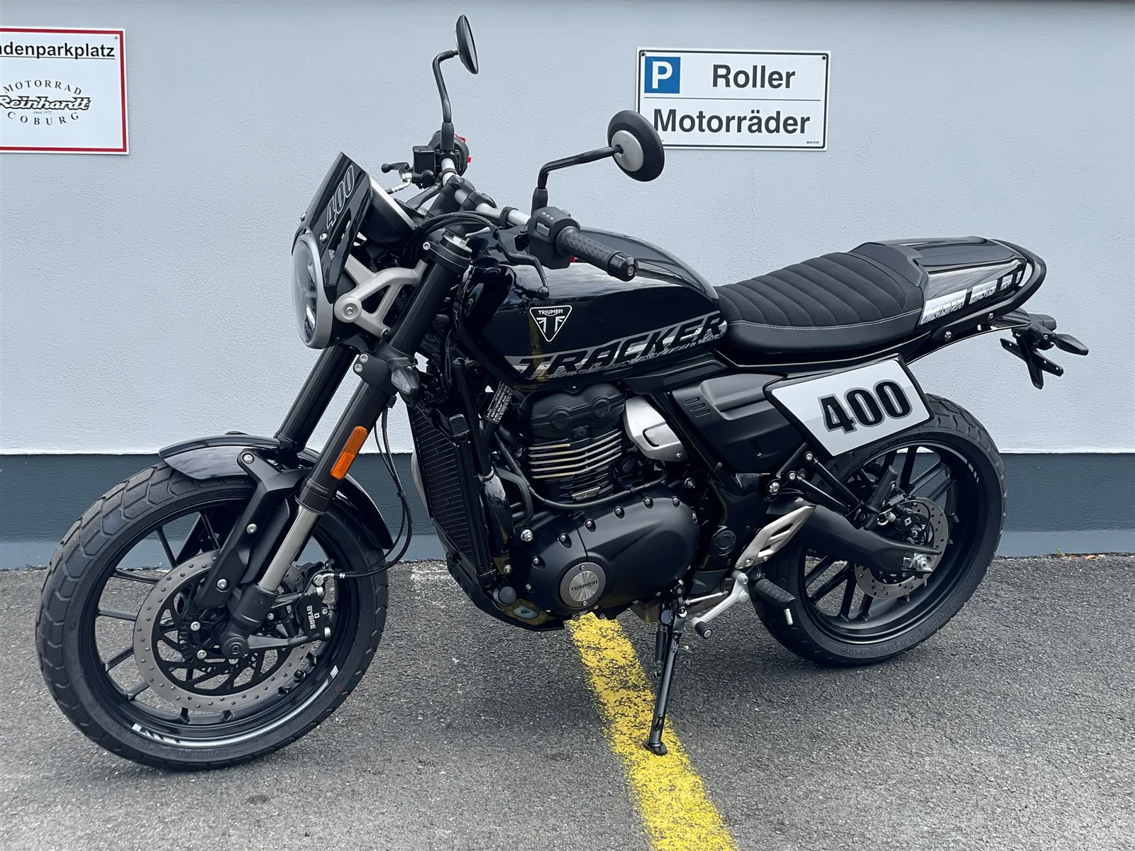 Triumph Tracker 400 1,99% Finanzierungsaktion \* - Sofort verfügbar