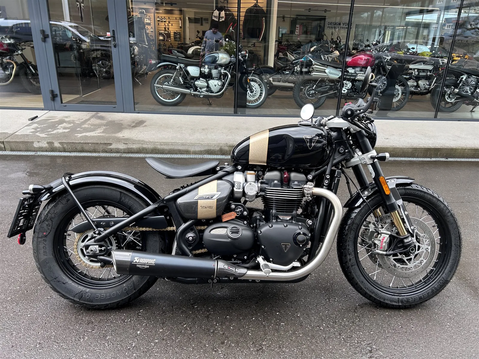 Triumph Bonneville Bobber TFC