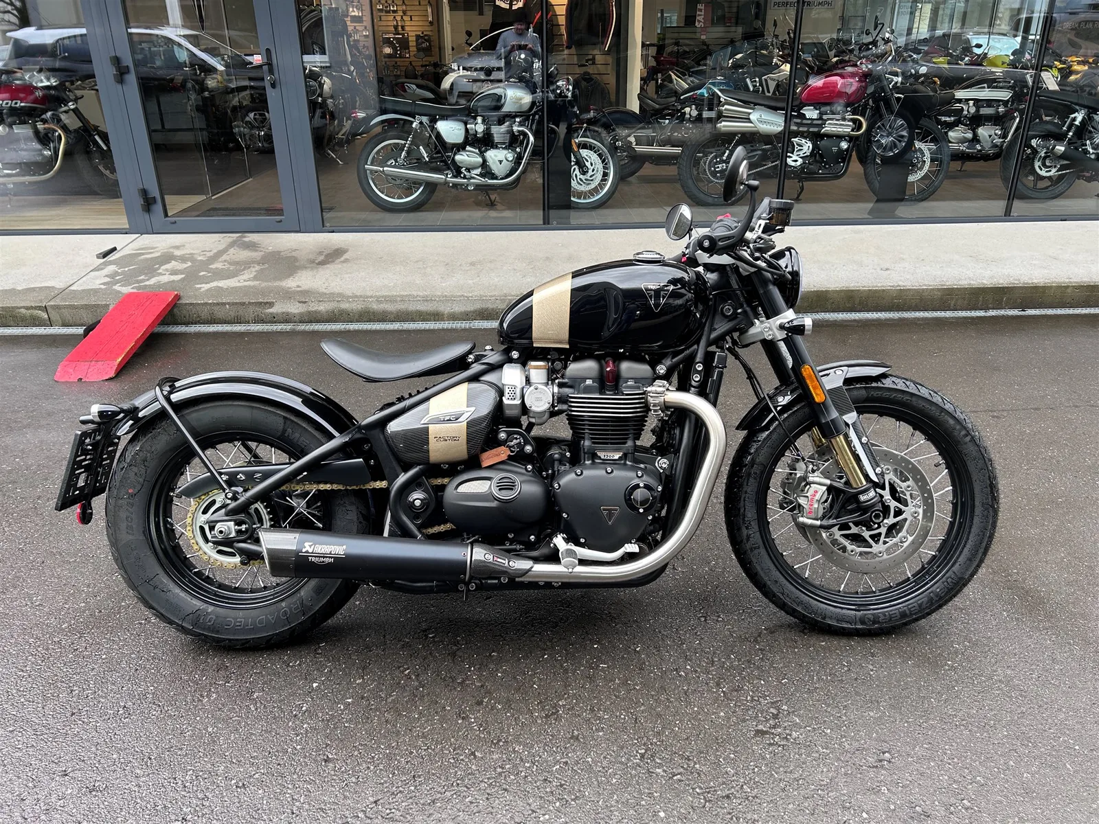 Triumph Bonneville Bobber TFC