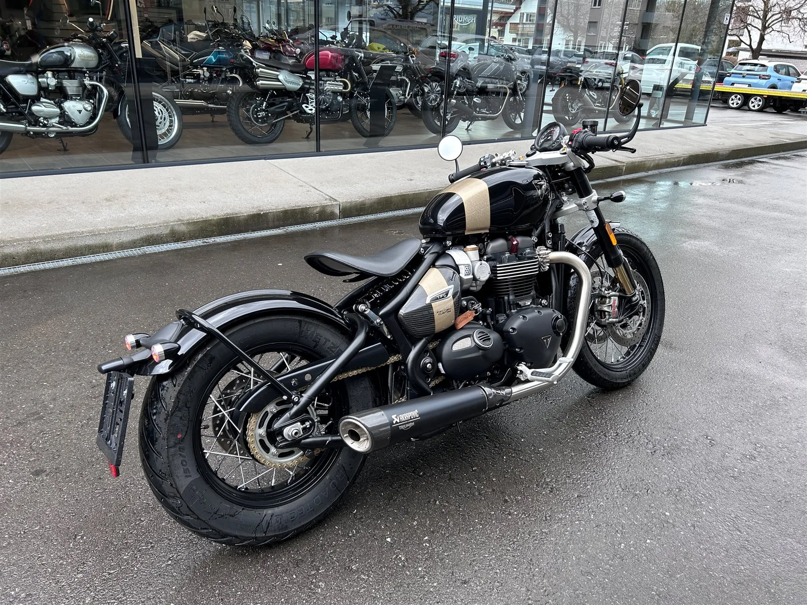 Triumph Bonneville Bobber TFC