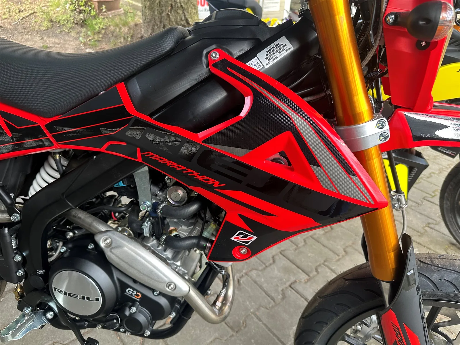 Rieju Marathon 125 SM Europa Mit Minarelli Motor ("Herz")