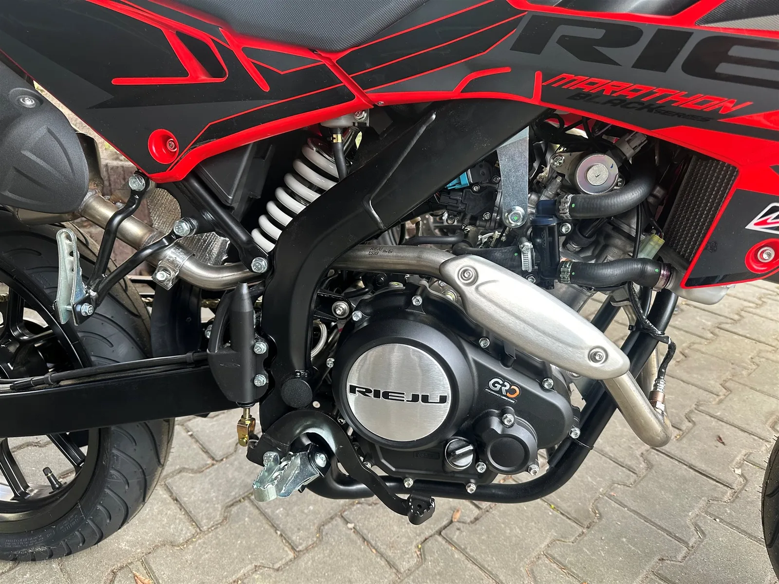Rieju Marathon 125 SM Europa Mit Minarelli Motor ("Herz")