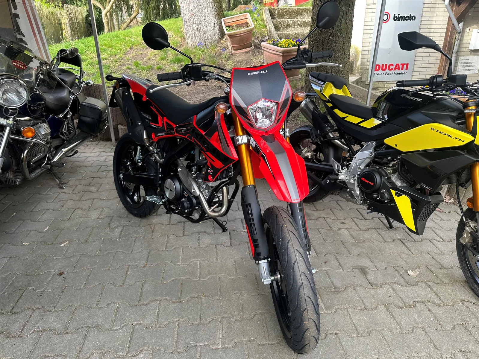 Rieju Marathon 125 SM Europa Mit Minarelli Motor ("Herz")