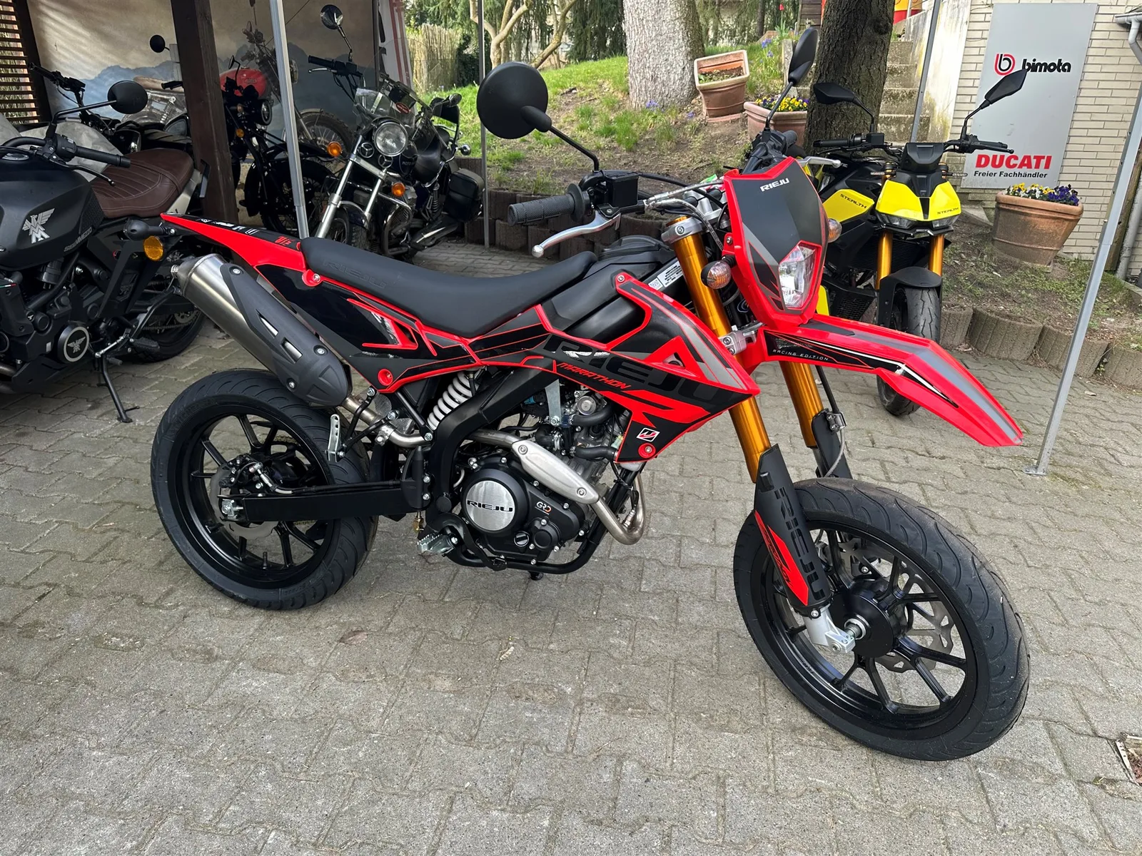 Rieju Marathon 125 SM Europa Mit Minarelli Motor ("Herz")