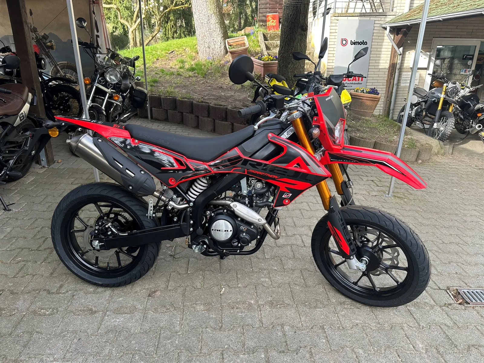 Rieju Marathon 125 SM Europa Mit Minarelli Motor ("Herz")