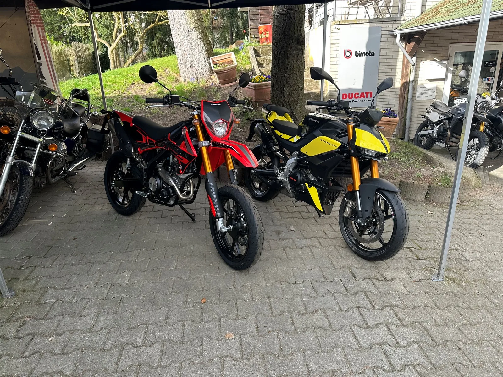 Rieju Marathon 125 SM Europa Mit Minarelli Motor ("Herz")
