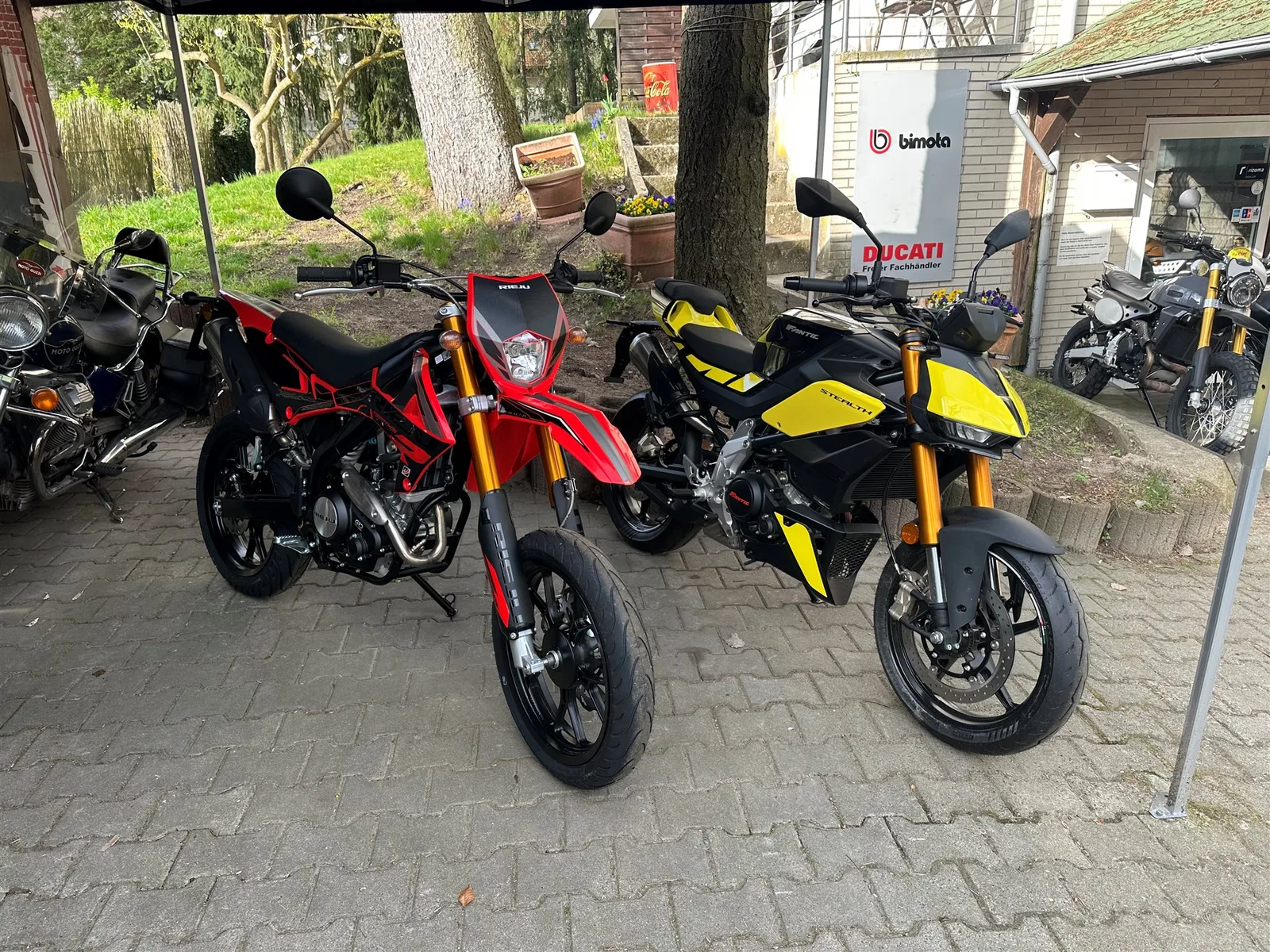 Rieju Marathon 125 SM Europa Mit Minarelli Motor ("Herz")