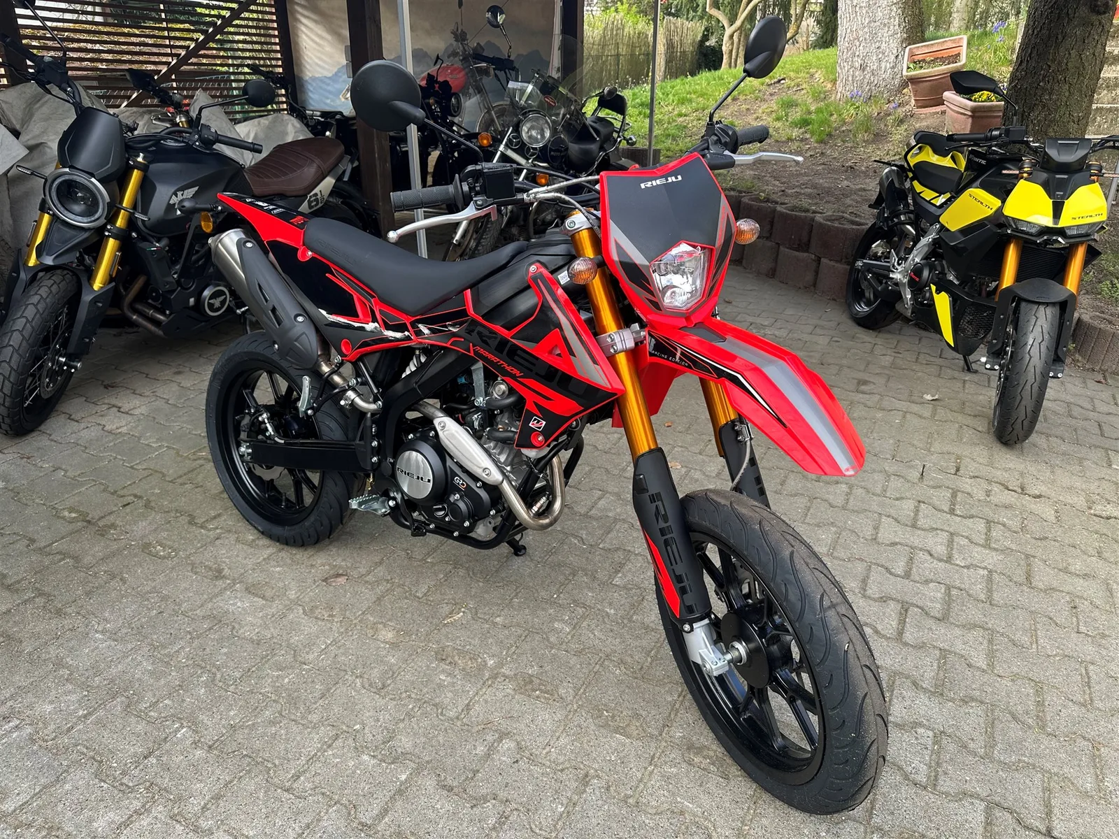 Rieju Marathon 125 SM Europa Mit Minarelli Motor ("Herz")