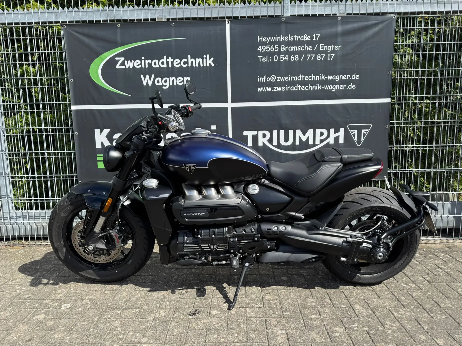 Triumph Rocket 3 Storm R Vorführfahrzeug