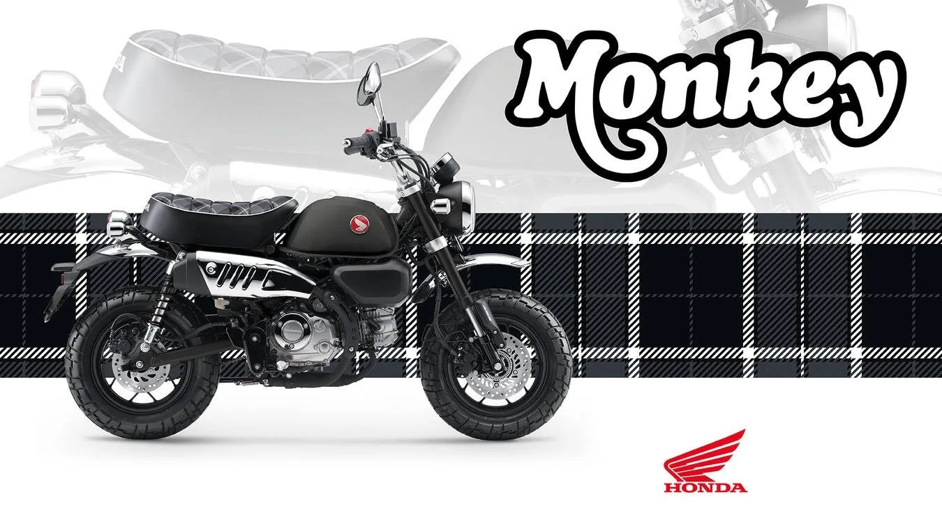 Honda Monkey 125 Matt Gunpowder Black