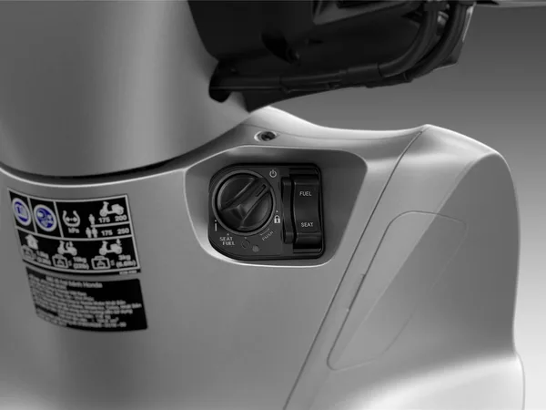 Honda SH125i Matt Lucent Silver Metallic
