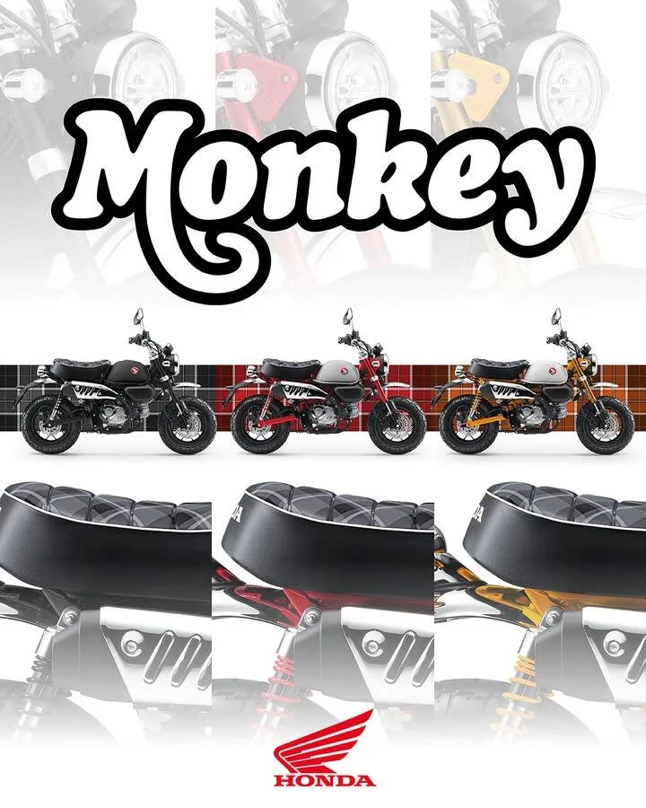 Honda Monkey 125 Banana Yellow