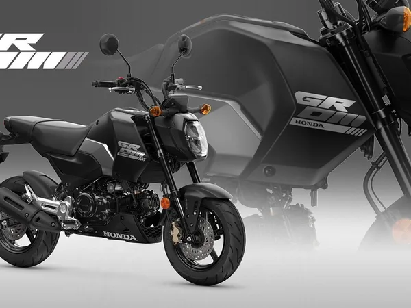 Honda MSX125 Grom Matt Gunpowder Black