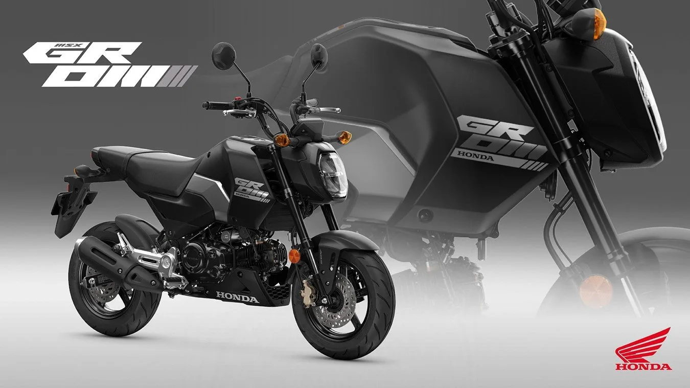 Honda MSX125 Grom Matt Gunpowder Black