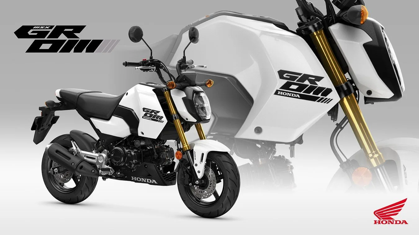 Honda MSX125 Grom Pearl Horizon White