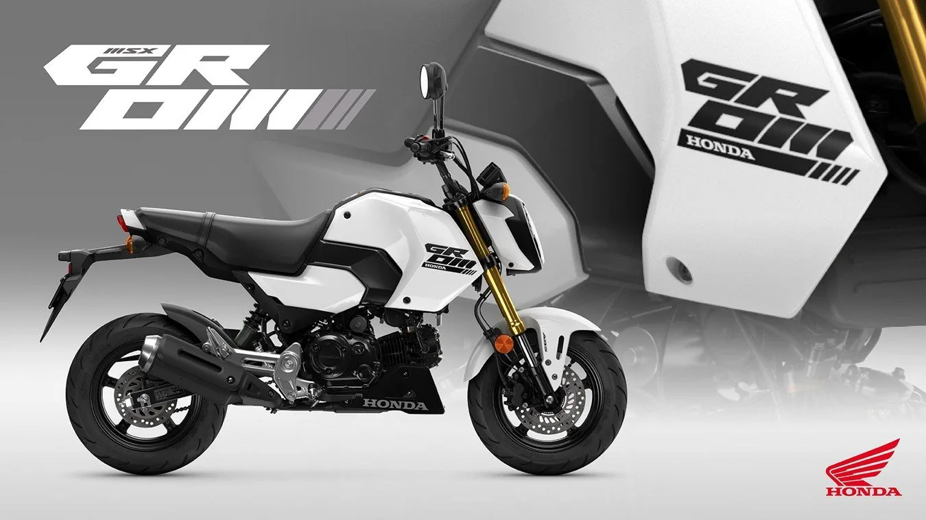 Honda MSX125 Grom Pearl Horizon White