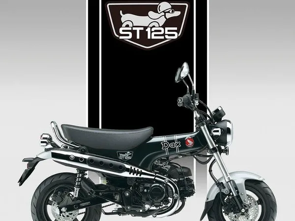 Honda Dax 125 Pearl Shining Black