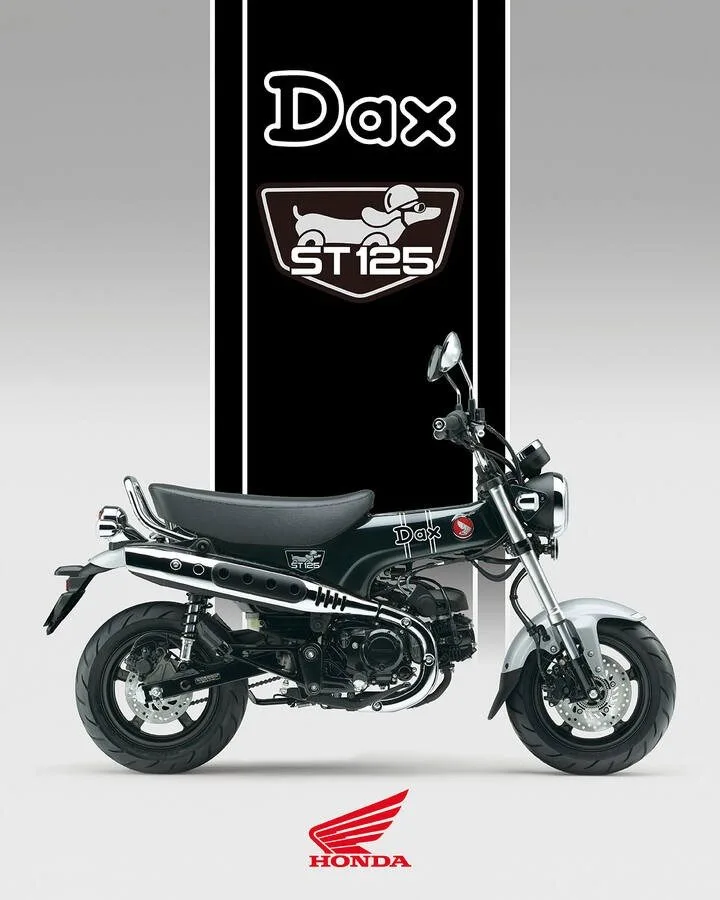 Honda Dax 125 Pearl Shining Black
