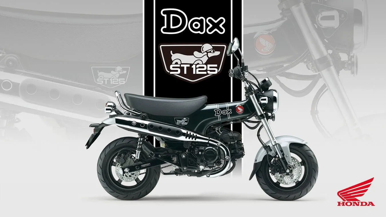 Honda Dax 125 Pearl Shining Black