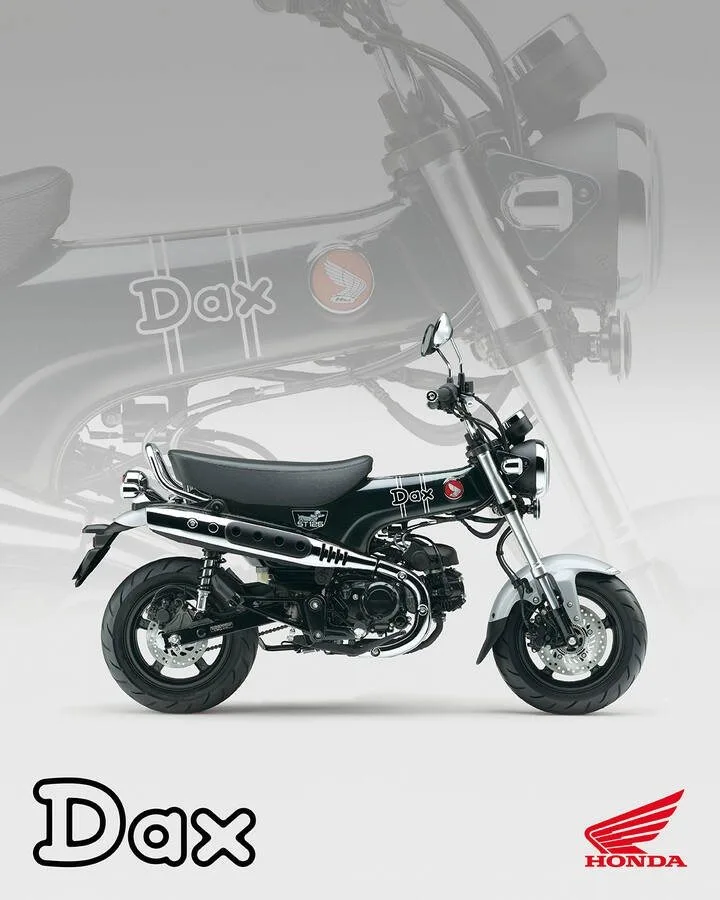 Honda Dax 125 Pearl Shining Black