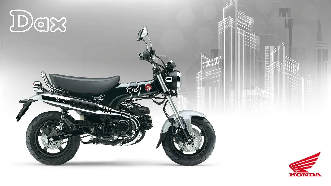 Honda Dax 125 Pearl Shining Black