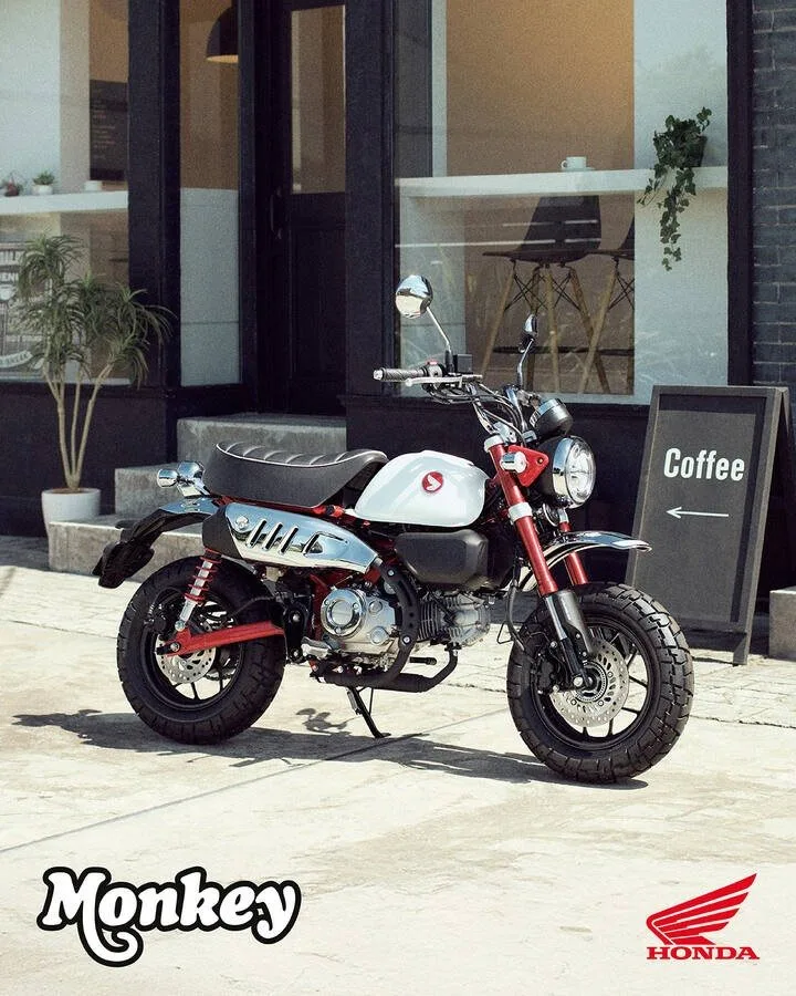 Honda Monkey 125 Millenium Red 2