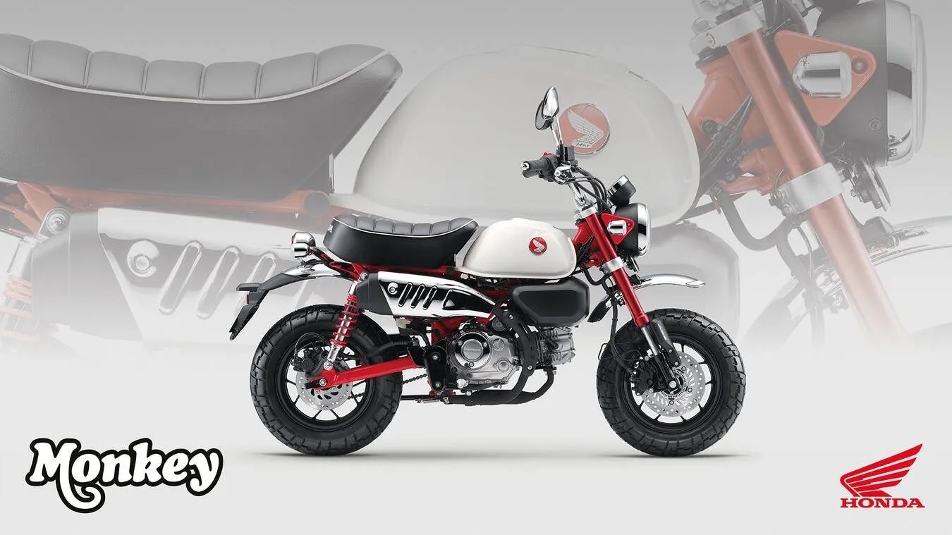 Honda Monkey 125 Millenium Red 2