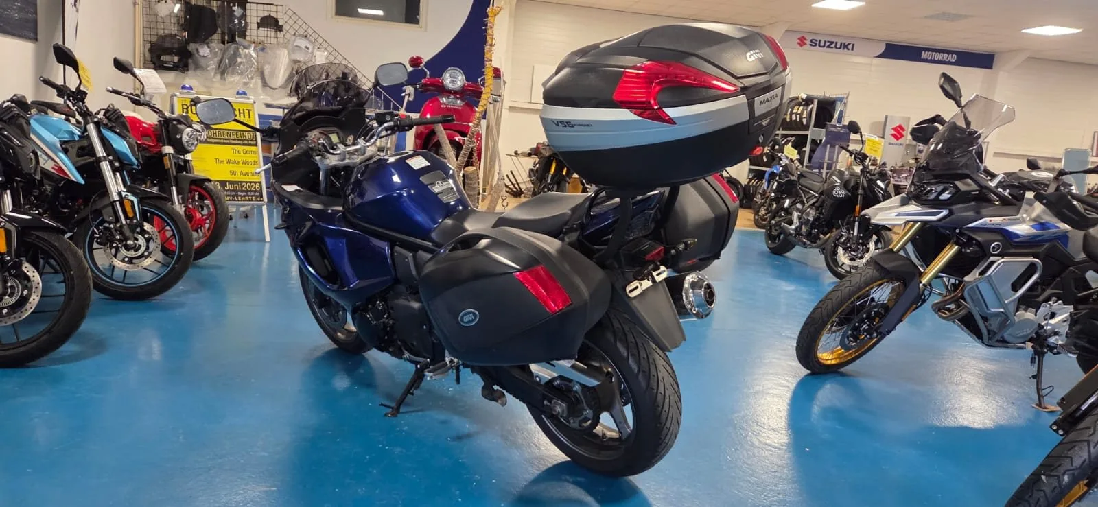 Suzuki GSX 1250 F ABS, 2. Hand, 29.850km, Koffersatz, Inspektion