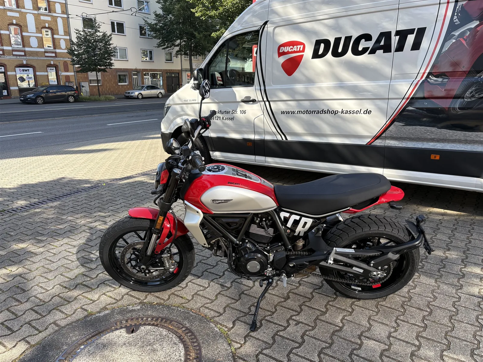 Ducati Scrambler Icon 1.Hand, Zubehör, Garantie !