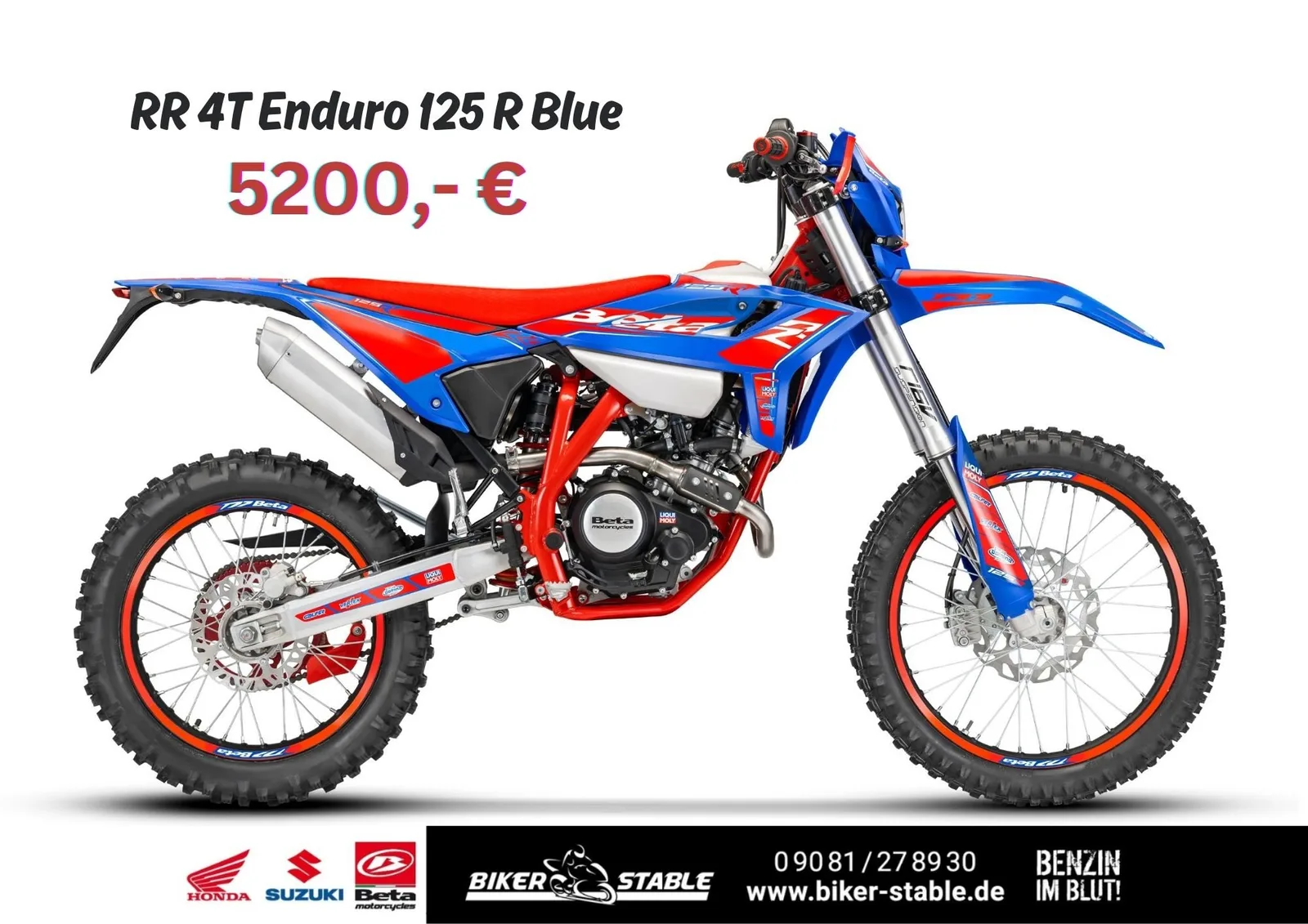 Beta RR 4T 125 R Motard & Enduro