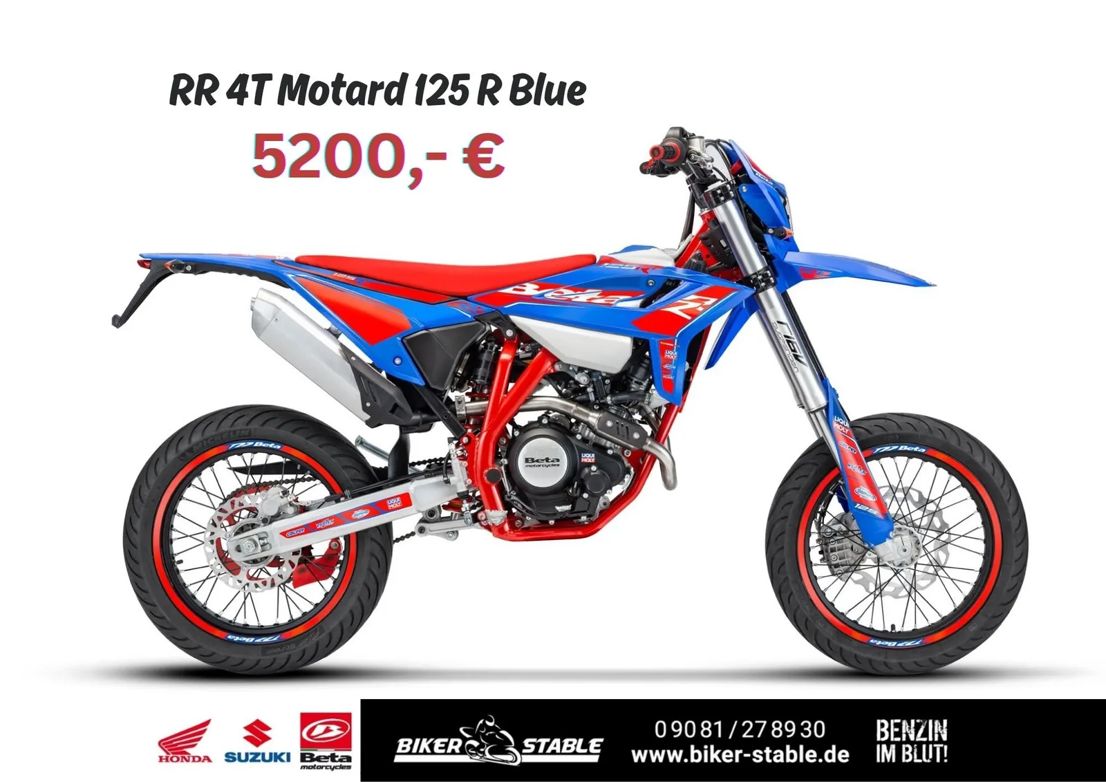 Beta RR 4T 125 R Motard & Enduro
