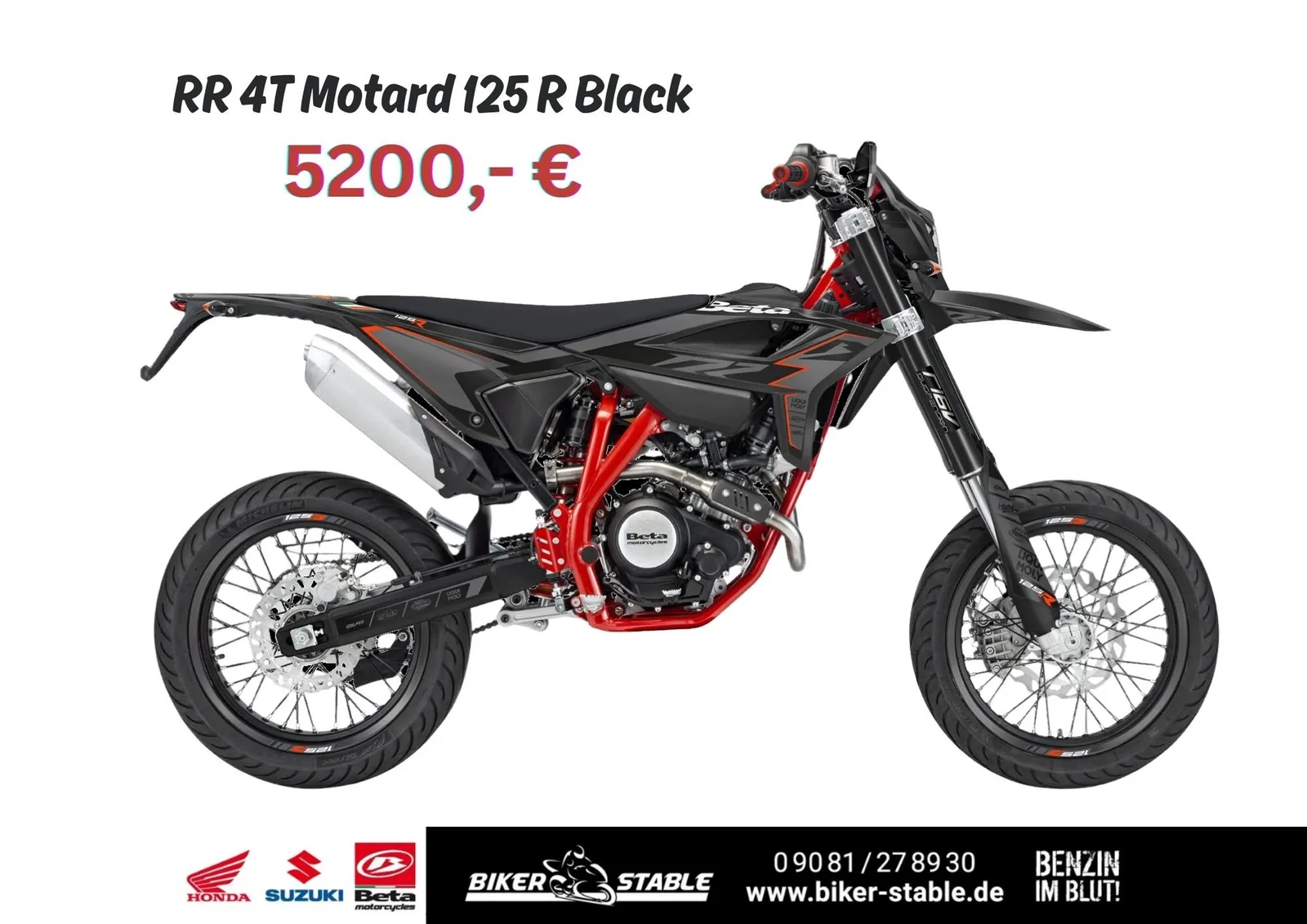Beta RR 4T 125 R Motard & Enduro