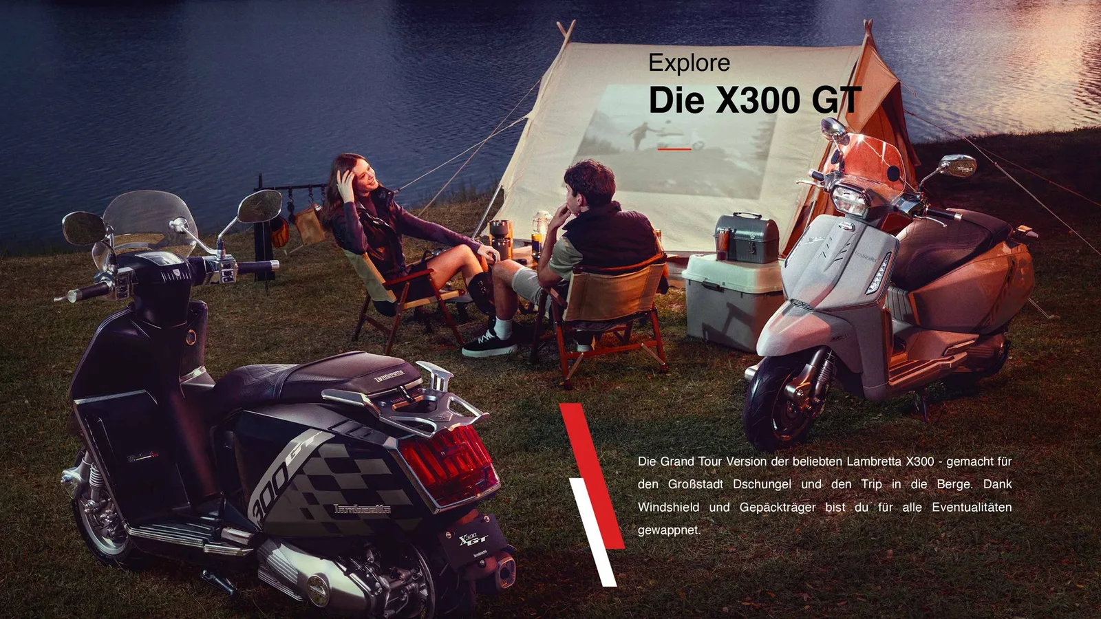 Lambretta X300 GT EURO 5+ Neues Modell
