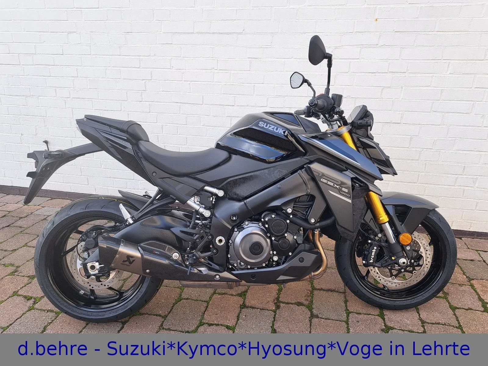 Suzuki GSX-S1000 inkl. Akrapovic MY2026