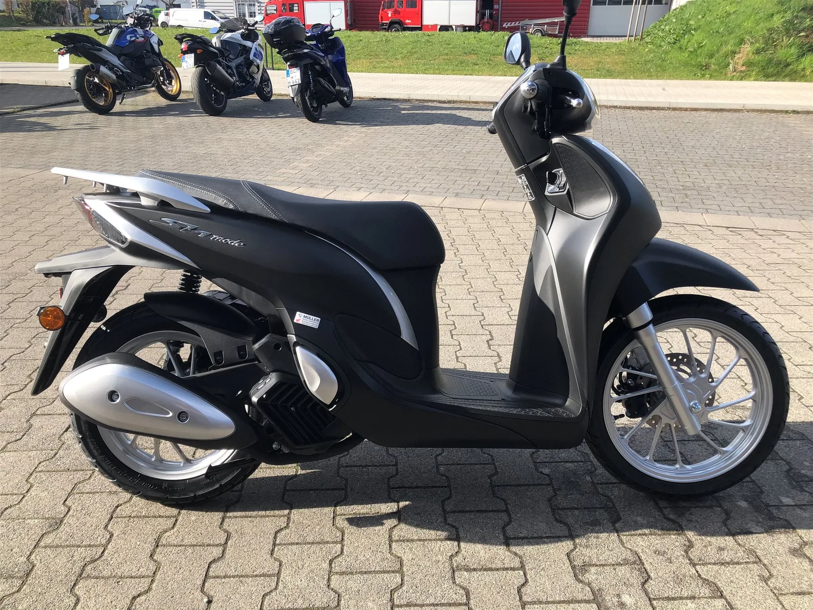 Honda SH Mode 125 inkl. Topcase