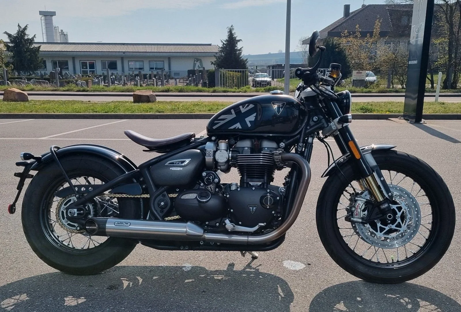 Triumph Bonneville Bobber TFC