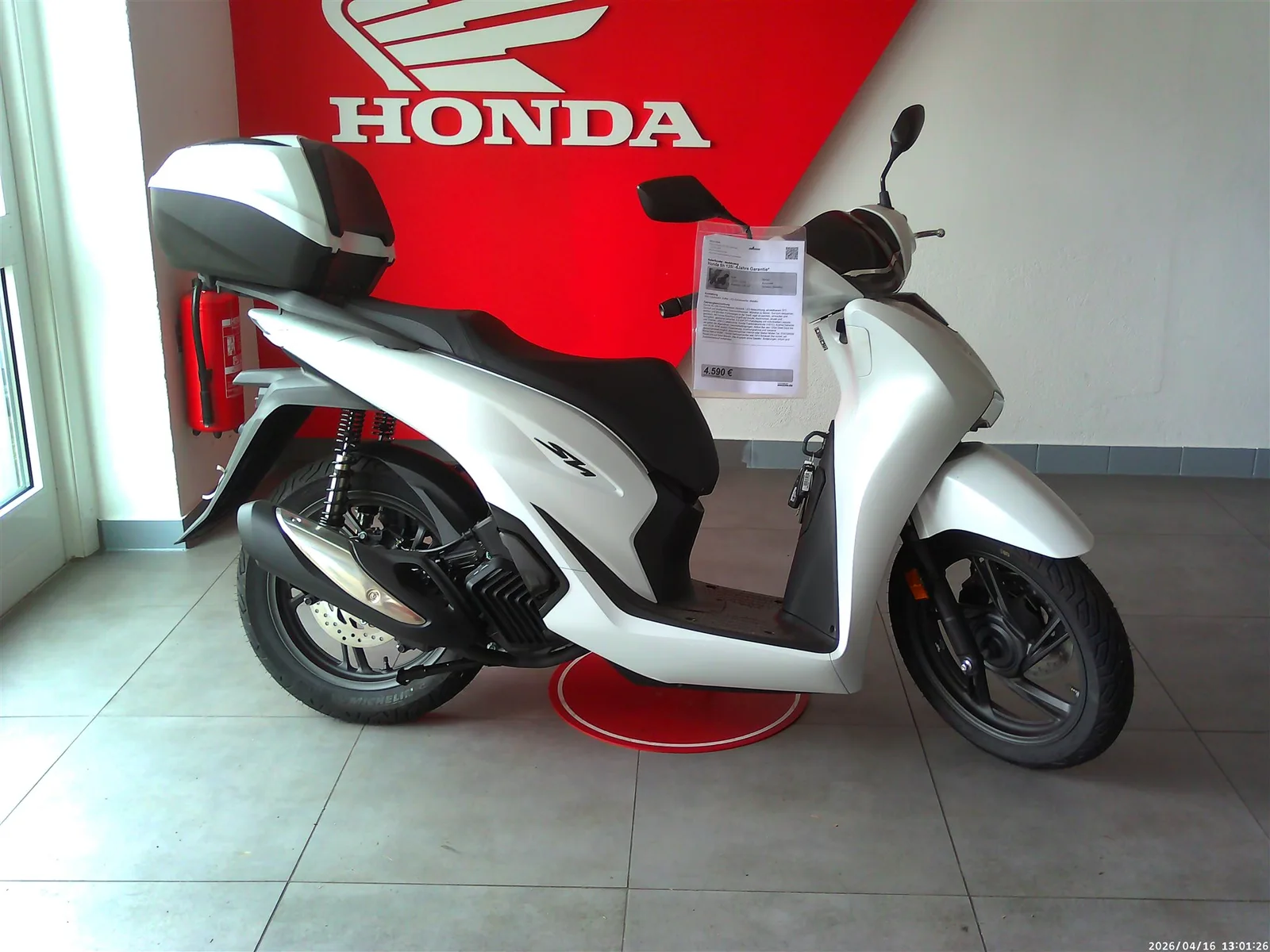 Honda SH125i mit Tageszulassung 03/2026