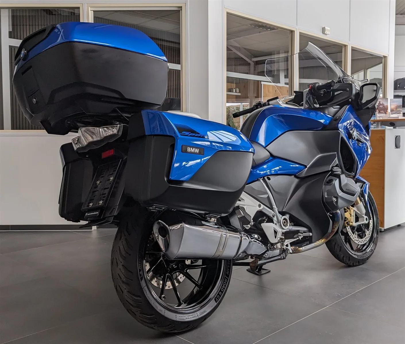BMW R 1250 RT Audiosystem, Topcase