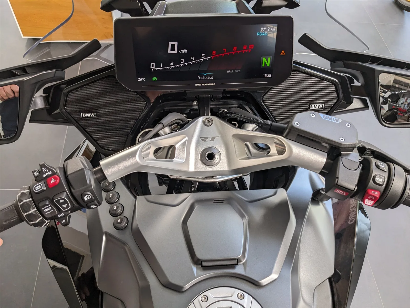 BMW R 1300 RT Mod.2026 Autom.Schaltassistent Windschild hoch