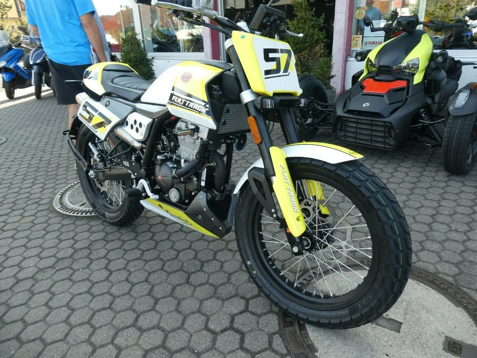 FB Mondial Flat Track 125i ABS Aktion