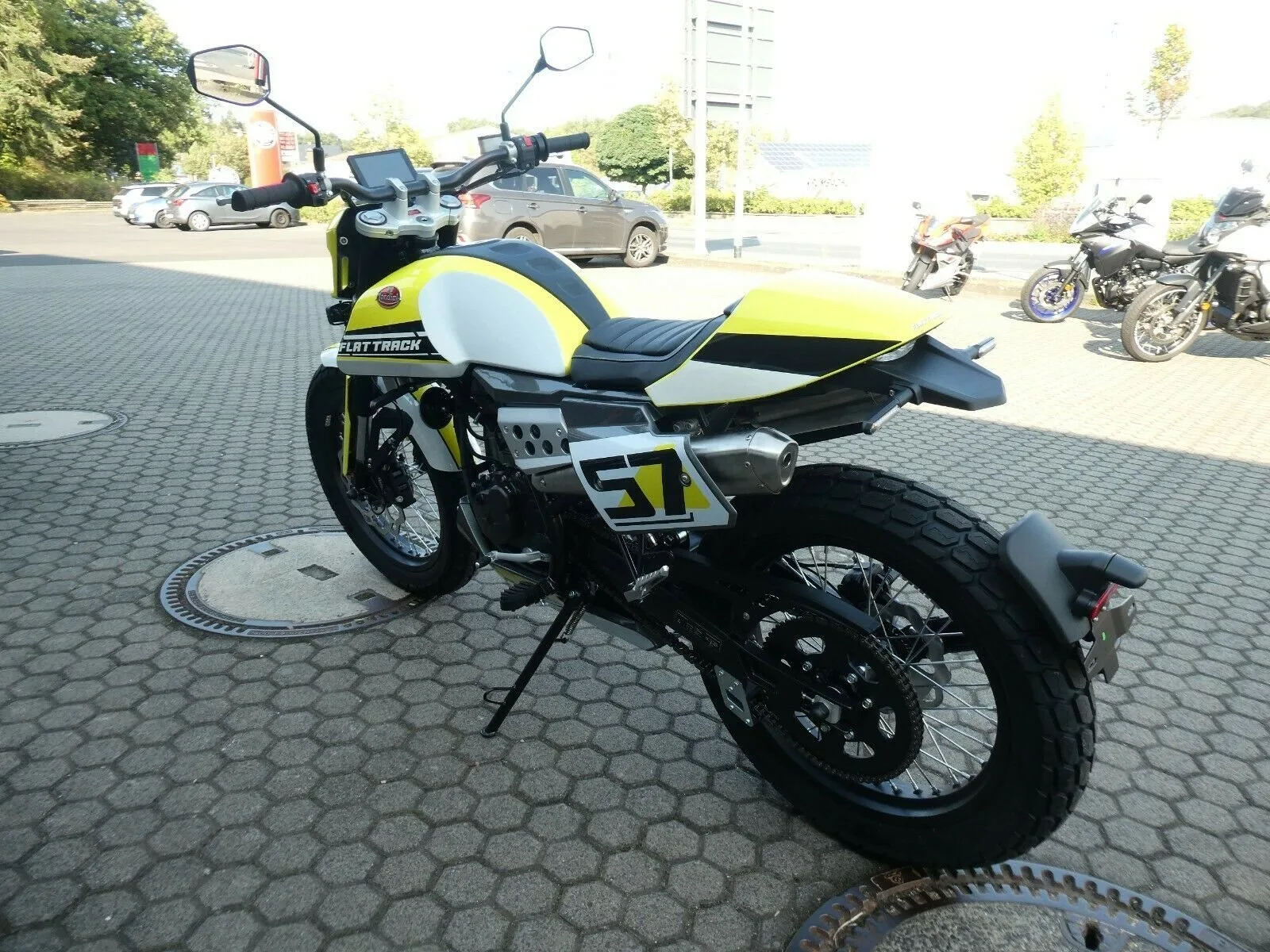 FB Mondial Flat Track 125i ABS Aktion
