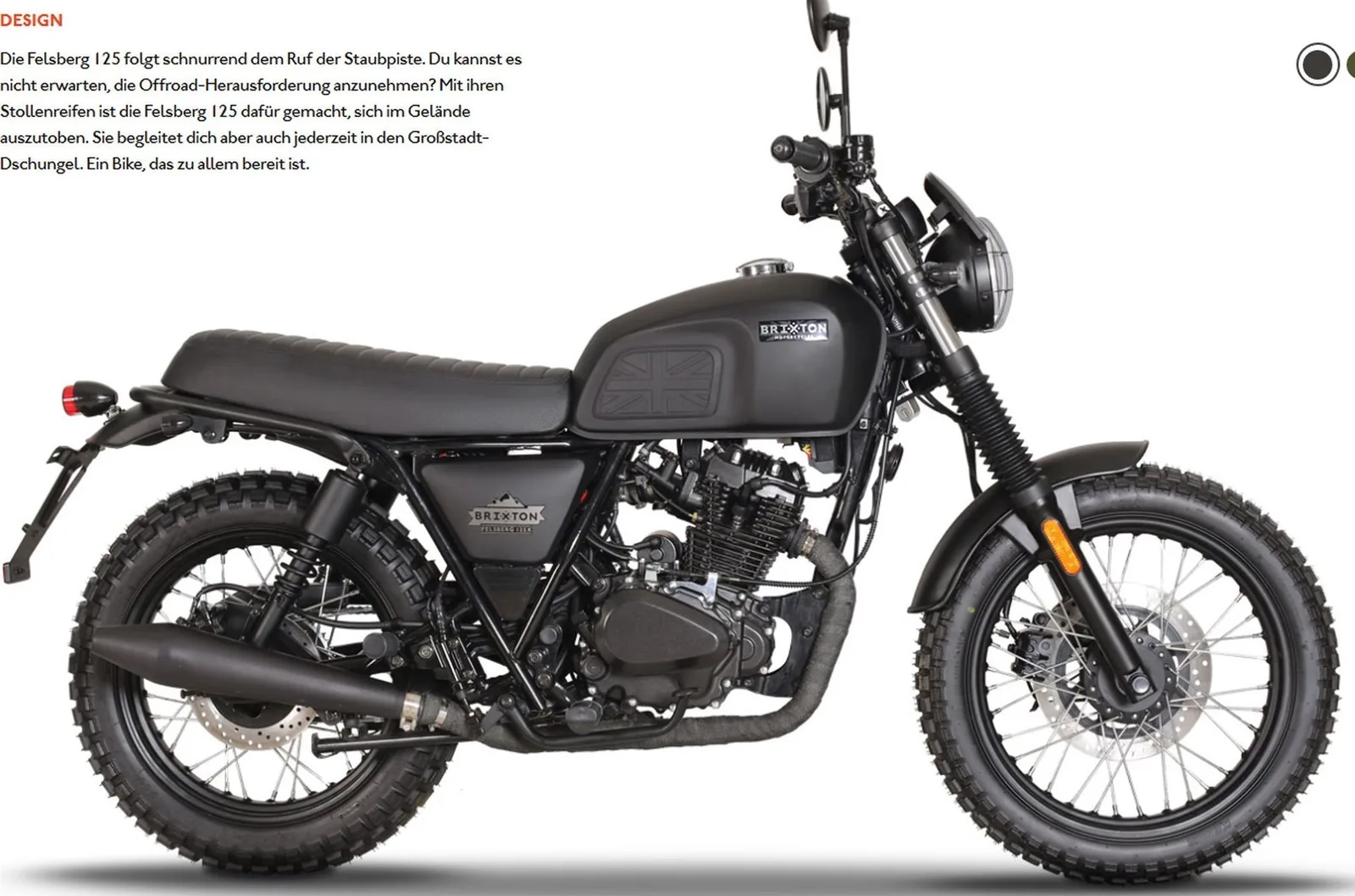 Brixton Felsberg 125 ABS EU5 Timberwolf Grey