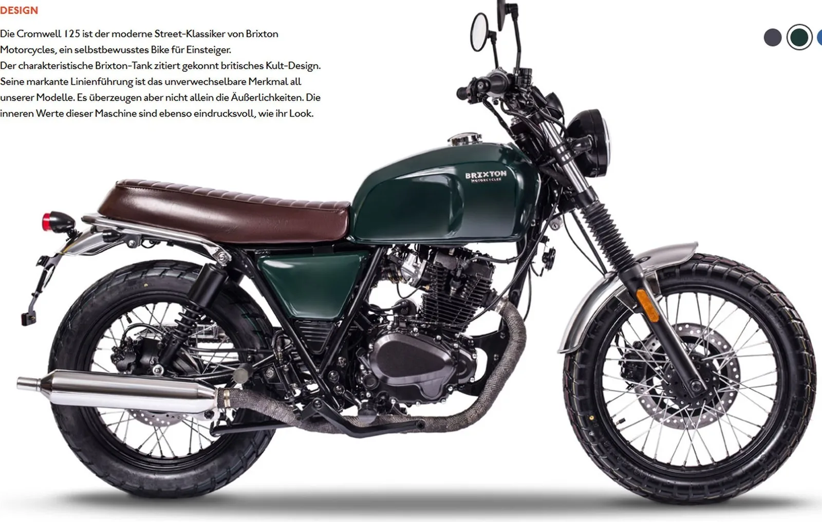 Brixton Cromwell 125 ABS EU5 Charly Brown