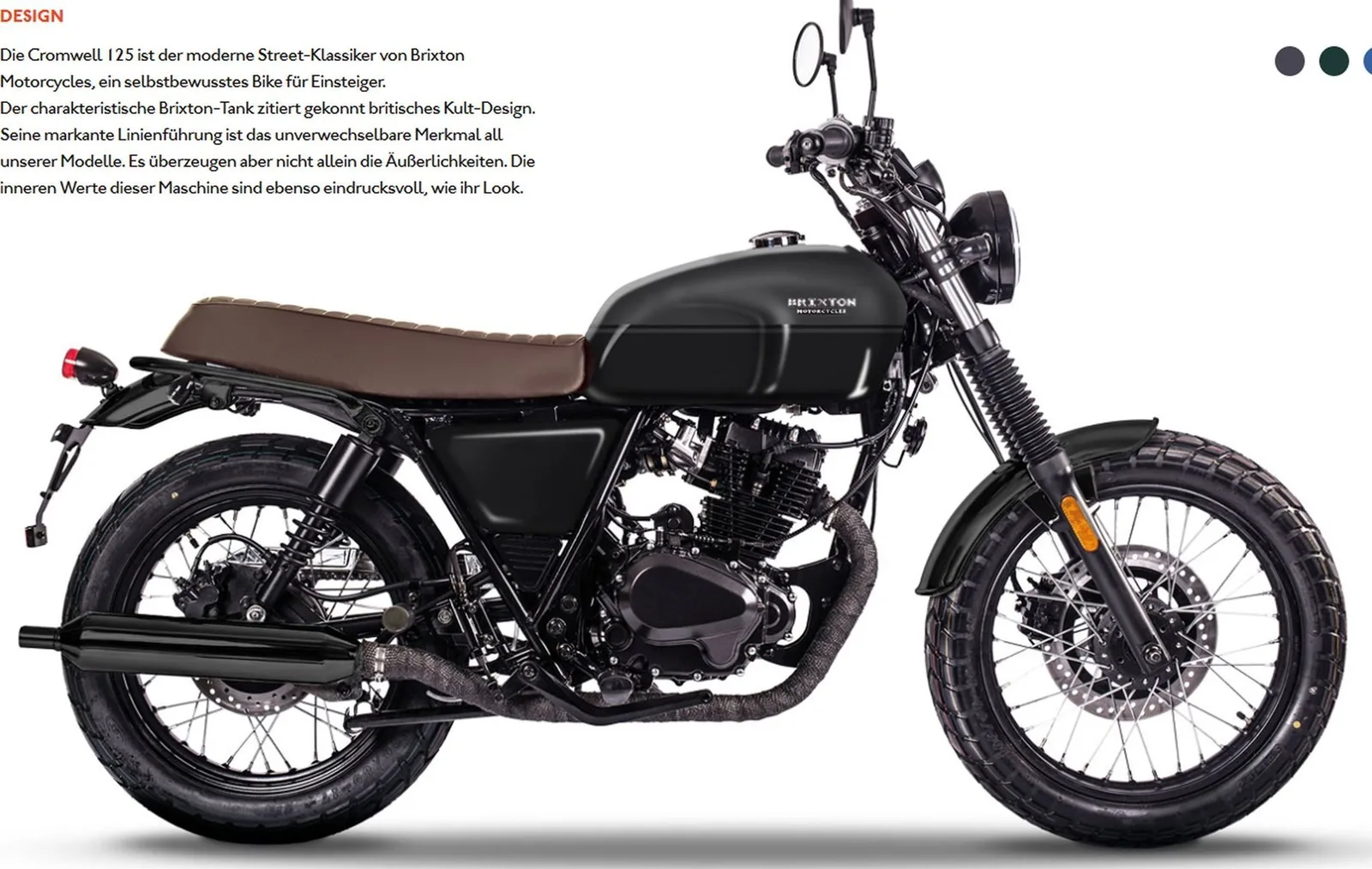 Brixton Cromwell 125 ABS EU5 Charly Brown