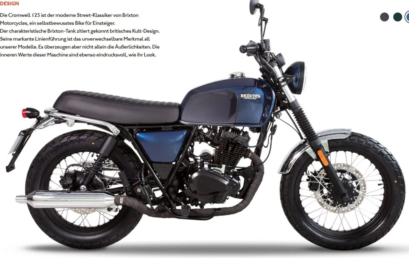 Brixton Cromwell 125 ABS EU5 Charly Brown