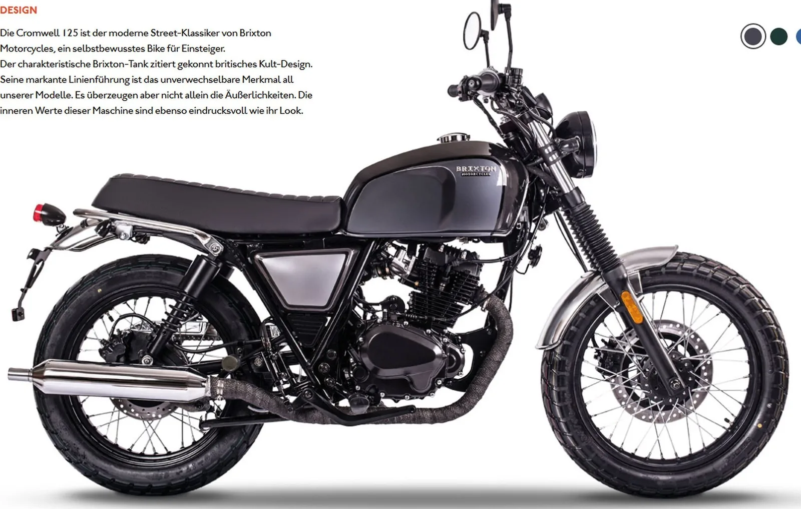 Brixton Cromwell 125 ABS EU5 Charly Brown