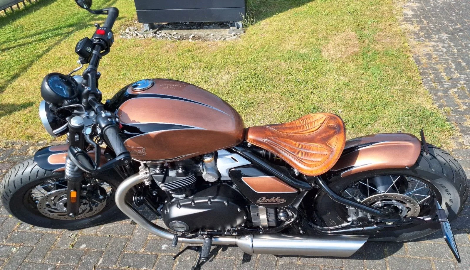 Triumph Bonneville Bobber Bronze Edition