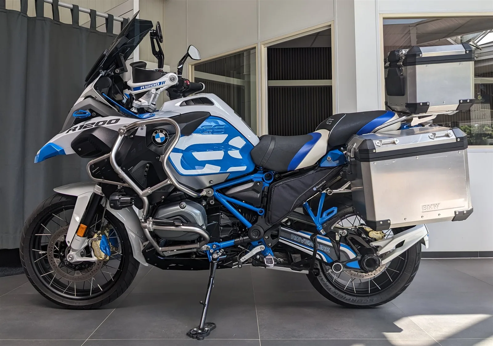 BMW R 1200 GS Adventure Akrapovic Koffer Topcase alle Pakete